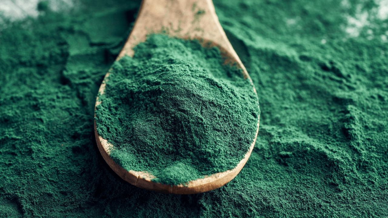 green powder