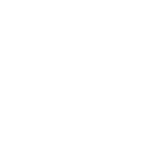 A circular icon resembling a seal of approval with a checkmark in the center. The design is simple and features a white outline on a transparent background.