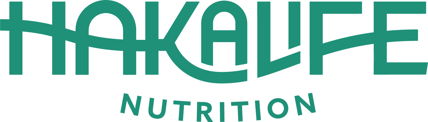 The image features the logo of Haka Life Nutrition. The text "Haka Life" is prominently displayed in a distinctive green font, with the word "NUTRITION" in smaller green letters beneath it.